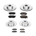 thumbnail image 3 of PowerStop Front and Rear Z23 Evolution Sport Carbon-Fiber Ceramic Brake Pad and Drilled & Slotted Rotor Kit Fits: SUBARU Select Models K2750, 3 of 10
