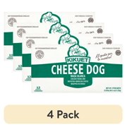 (4 pack) Kikuet Cheese Dog, 2.9 lbs, 46.5 oz, 1.3 kg, 12 Pack (Frozen)