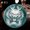 Type 2, variant on Natural Grade A Jade Jadeite Blue Water Shadow-carved Dragon Round Pendant-Type 2