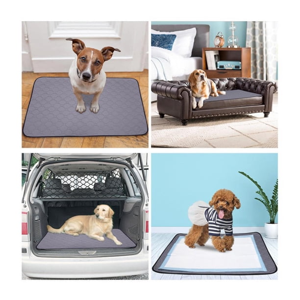 Almohadillas de entrenamiento para mascotas lavables reutilizables absorbentes rápidas Alfombrilla lavable para L Yinane almohadillas para orinar lavables para perros