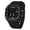 black, variant on Digital Watches for Men Women Waterproof Unique Rectangle Watch Stopwatch Countdown Alarm Analog Silicone Strap Transparent Case