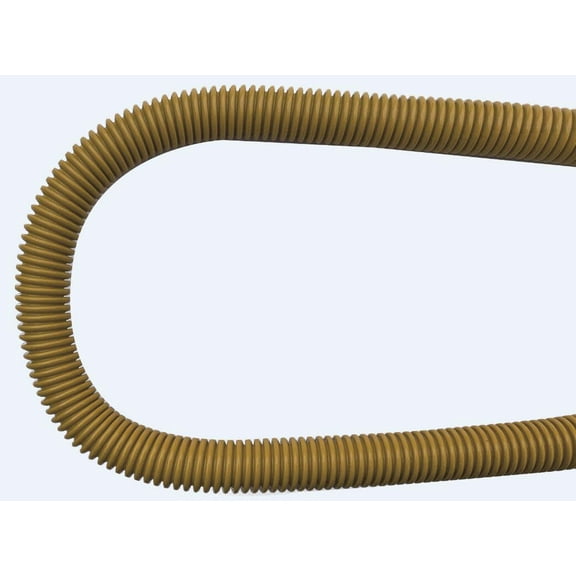 Jones Stephens G70113 0.37 in. OD Gas Connector, Coated with Fitting, 0.37 in. FIP x 0.37 in. MIP x 18 in.