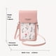 thumbnail image 2 of 2023 Fashion Flower Printing Mini Touch Screen Mobile Phone Bag For Iphone 15 14 13 12 11 Pro Max 6 6S 7 8 Plus X XR XS Max Case, 2 of 5