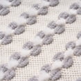 thumbnail image 4 of Unique Bargains Striped Linen Throw Pillow Covers Decorative Cushion Cases Grey, 4 of 6