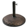 thumbnail image 5 of Compound Resin Basket Weave Umbrella Stand, 5 of 8