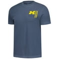 thumbnail image 3 of Men's  Navy Michigan Wolverines Comfort Colors OHT Camo Overlay T-Shirt, 3 of 4