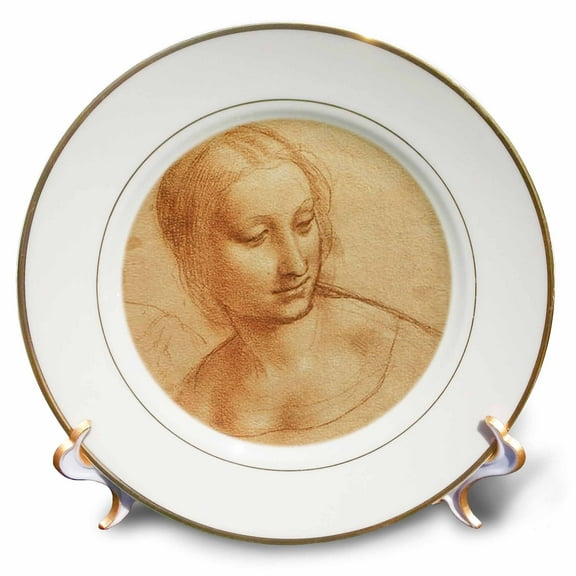 3dRose, Madonna, 8 inch Porcelain Plate