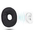 thumbnail image 4 of Paquete de 2 almohadillas de espuma suave Sincero para auriculares TECHNICS RP DJ1200 DJ121, 4 of 10