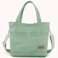 thumbnail image 1 of Bolso bandolera de lona para mujer, bolso con asa superior con correa ajustable, bolso de viaje informal, 1 of 5