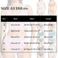 thumbnail image 3 of Women's High Waisted Bikini Sets Sporty Two Piece Swimsuits Color Block Cheeky High Cut Bathing Suits Green 2XL, 3 of 6