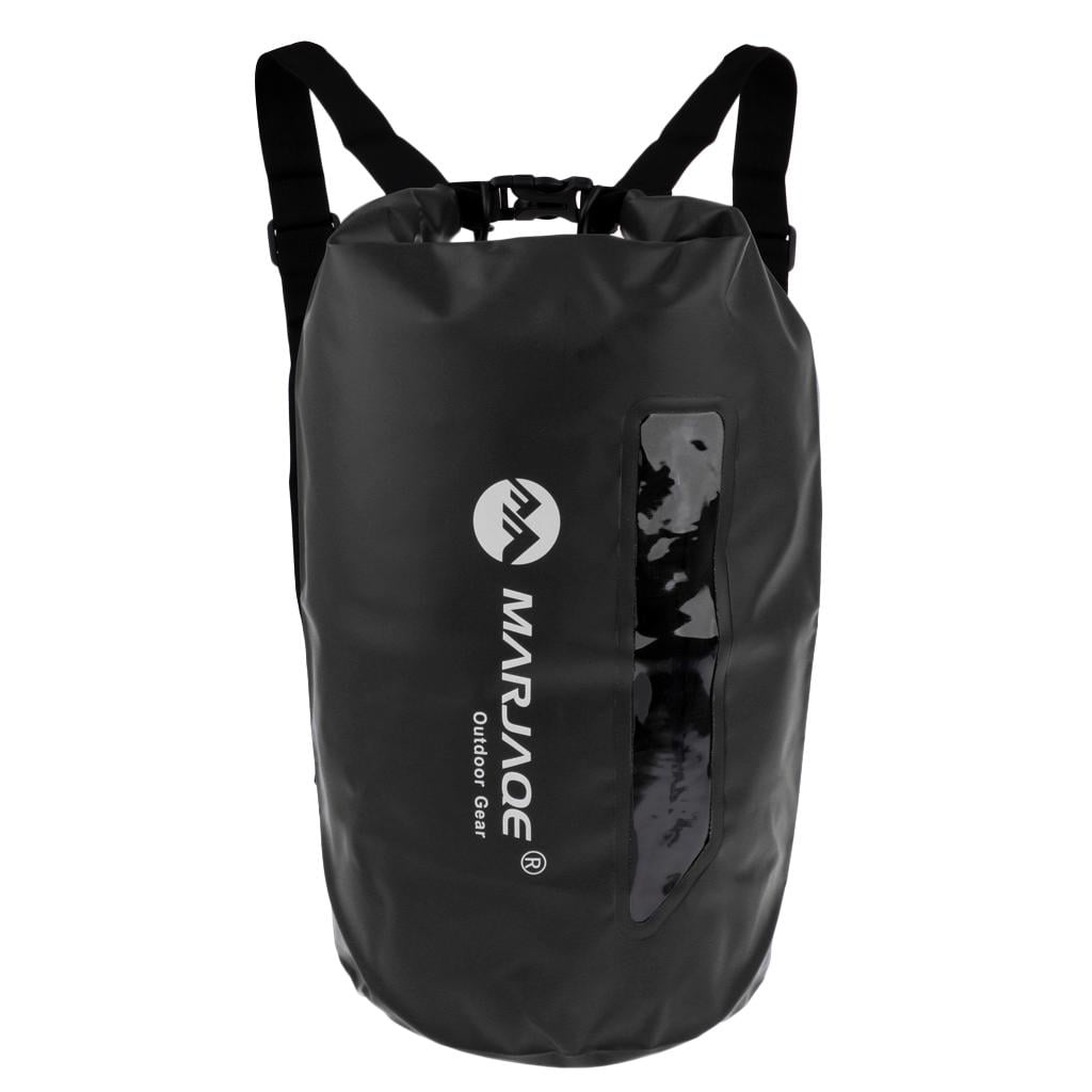 20l Waterproof Dry Bag Sack Backpack W Quick Release Buckle Shoulder Strap Floating Sack For