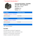 thumbnail image 2 of Front Sway Bar Bushing - Compatible with 2000 - 2005 Ford Explorer 2001 2002 2003 2004, 2 of 2