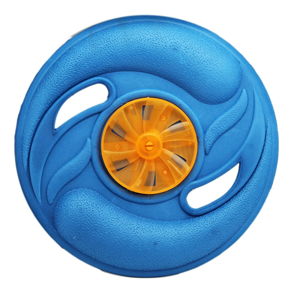 Blue Colored Light Up Flying Disc