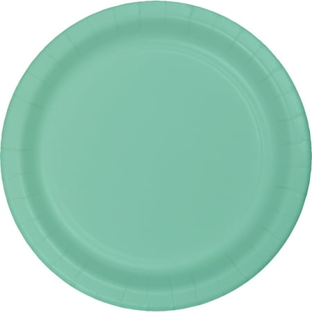 

Fresh Mint 8 3/4 Round Paper Dinner Plate Pack of 8 6 packs