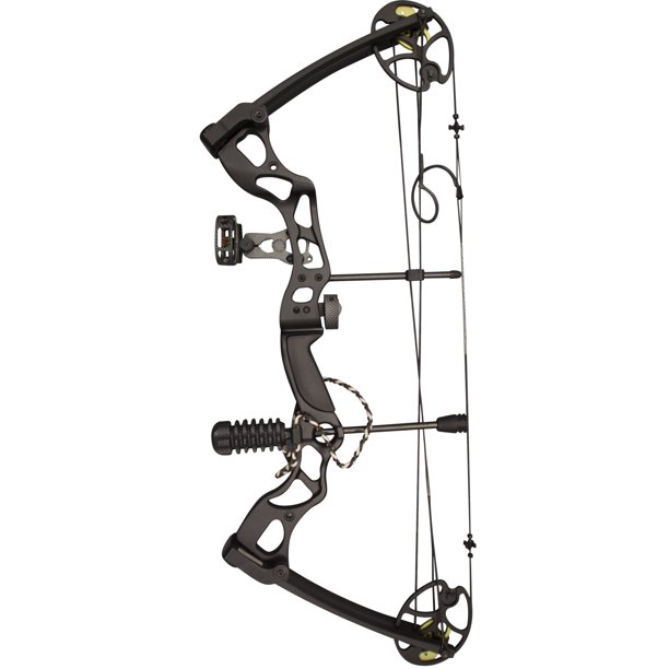 SAS 70LBS Compound Bow Package with Bow Sight Arrow Rest Stabilizer
