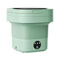 thumbnail image 2 of GROWTH TANK Folding Washing Machine Compact Small Washer 6.5L Small Bucket Washer for Travel Green, 2 of 8