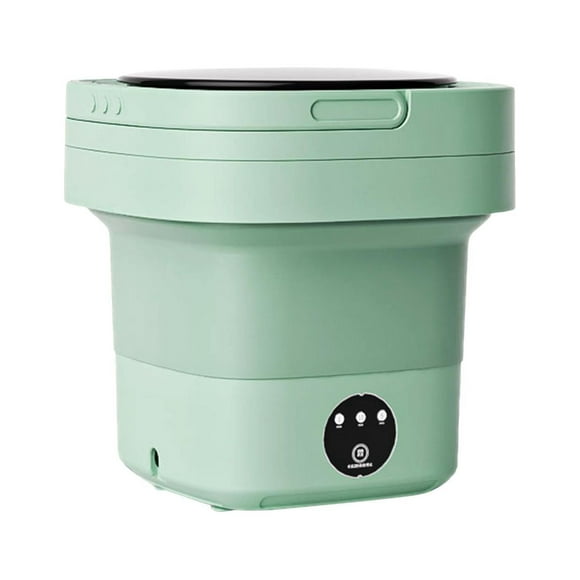 Lavadora de viaje Calcetines eléctricos ligeros plegables Toallas para ahorrar espacio Lavadora pequeña Mini lavadora plegable para RV Apartamento mayimx mini lavadora
