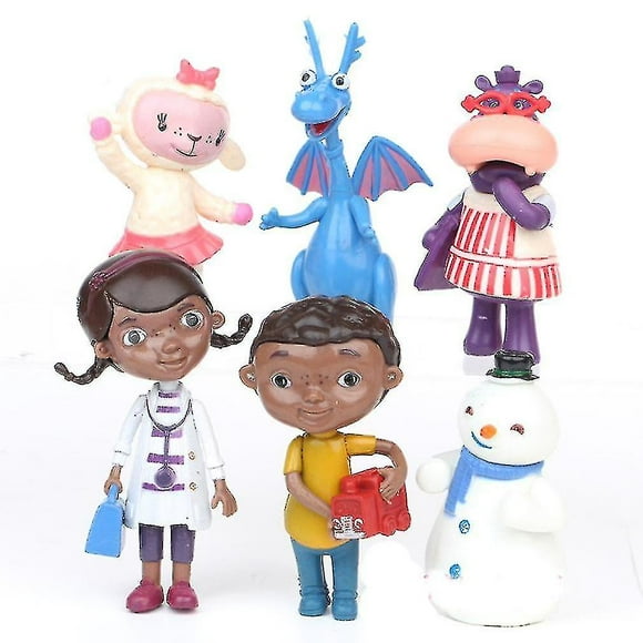Mng 6pcs Figure Set Doc Mcstuffins Toy Doll Anime Collection