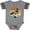 Football Heather and Smoke, variant on Inktastic Lineman Retro Line Worker Boys Baby Bodysuit