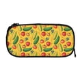 thumbnail image 3 of Vsdgher Colorful Vegetables Print Large Capacity Pencil Case Pouch with Zipper, Portable Aesthetic Big Capacity Pencil Cases Pen Office Travel Stationery Bag, 3 of 8
