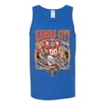 thumbnail image 2 of Wild Bobby,Kansas City Fan KC Fantasy Football Sports, Mens Graphic Tank Top, Royal, 3X-Large, 2 of 3