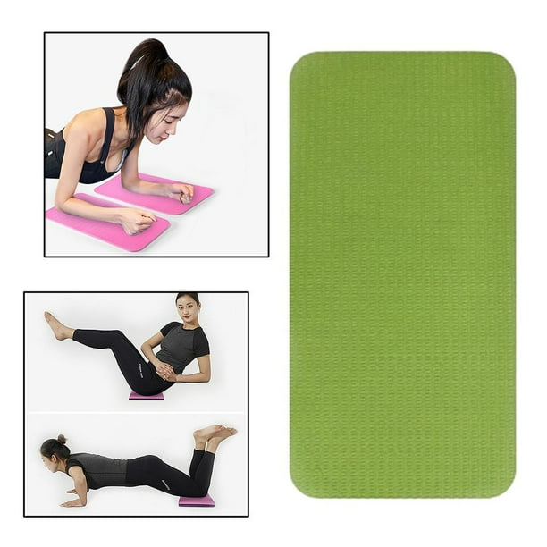 Almohadilla TPE para rodillas, muñecas, codo, cojín de apoyo, antipilates, para el hogar y deportes, para hacer ejercicio, para hacer ejercicio, ester Verde grande