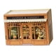 thumbnail image 2 of Mini casa de muñecas de madera, modelo de construcción de casa de muñecas, recuerdos de fiesta, novedad, regalo de cumpleaños Multicolor, Artesanías, 2 of 9