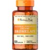 Puritan's Pride Natural Pineapple Enzyme Bromelain Caplets, 120 Count