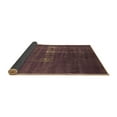 thumbnail image 2 of Ahgly Company Indoor Round Oriental Brown Industrial Area Rugs, 4' Round, 2 of 4