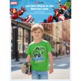 thumbnail image 2 of Camiseta Marvel Hulk Birthday Boy de manga corta para niños de 8 a 9 años, 2 of 7