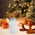 thumbnail image 4 of 2pcs Glass Mason Jars Tips Storage Jar Money Saving Pot Small Coin Tips Container, 4 of 5
