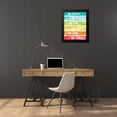 thumbnail image 4 of Allen, Kimberly 20x24 Black Modern Framed Museum Art Print Titled - I Am Rainbow, 4 of 5