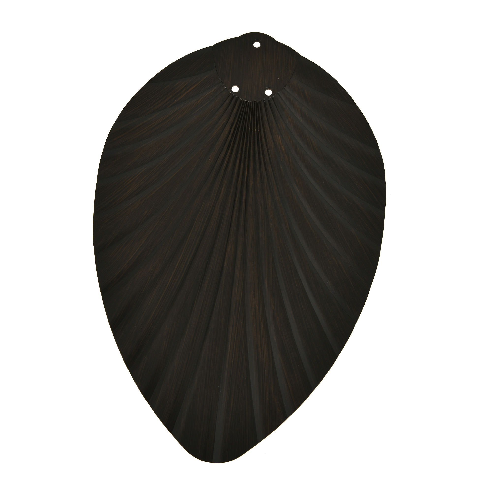 Uforic 52" Tropical Ceiling Fans with LED Light and Remote,Alexa,3 Ways Control,5 Palm Leaf blades Black Ceiling Fan