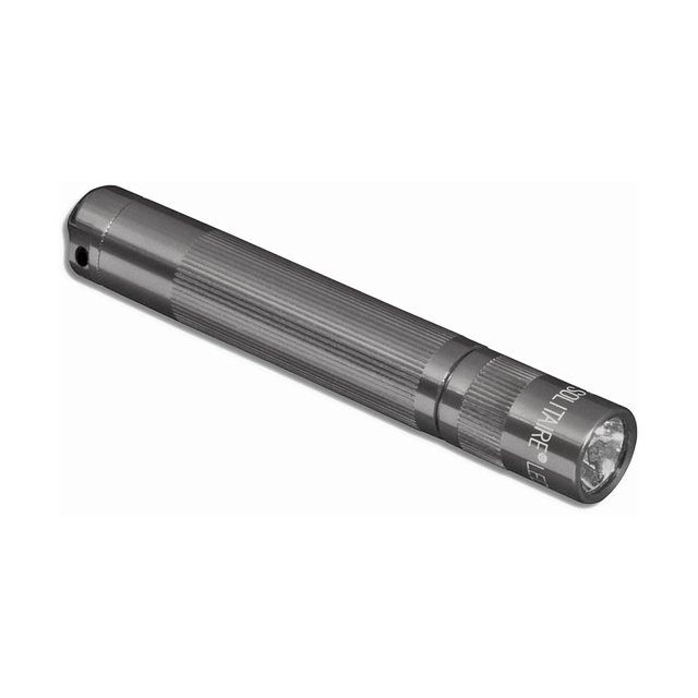 Linterna MagLite Solitaire LED 1AAA gris con batería
