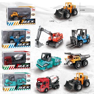 Driven – Small Toy City Vehicle Set – Micro Urban Worker Fleet - 3