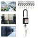 thumbnail image 3 of Juego de Candados de Seguridad Juego de 10 Candados de Bloqueo de Seguridad de Nailon de 15 Pulgadas Juego de Candados de Seguridad con Aislamiento Cerradura de Puerta de, 3 of 8