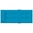 thumbnail image 5 of vidaXL Highback Chair Cushions 4 pcs Light Blue Oxford Fabric, 5 of 5