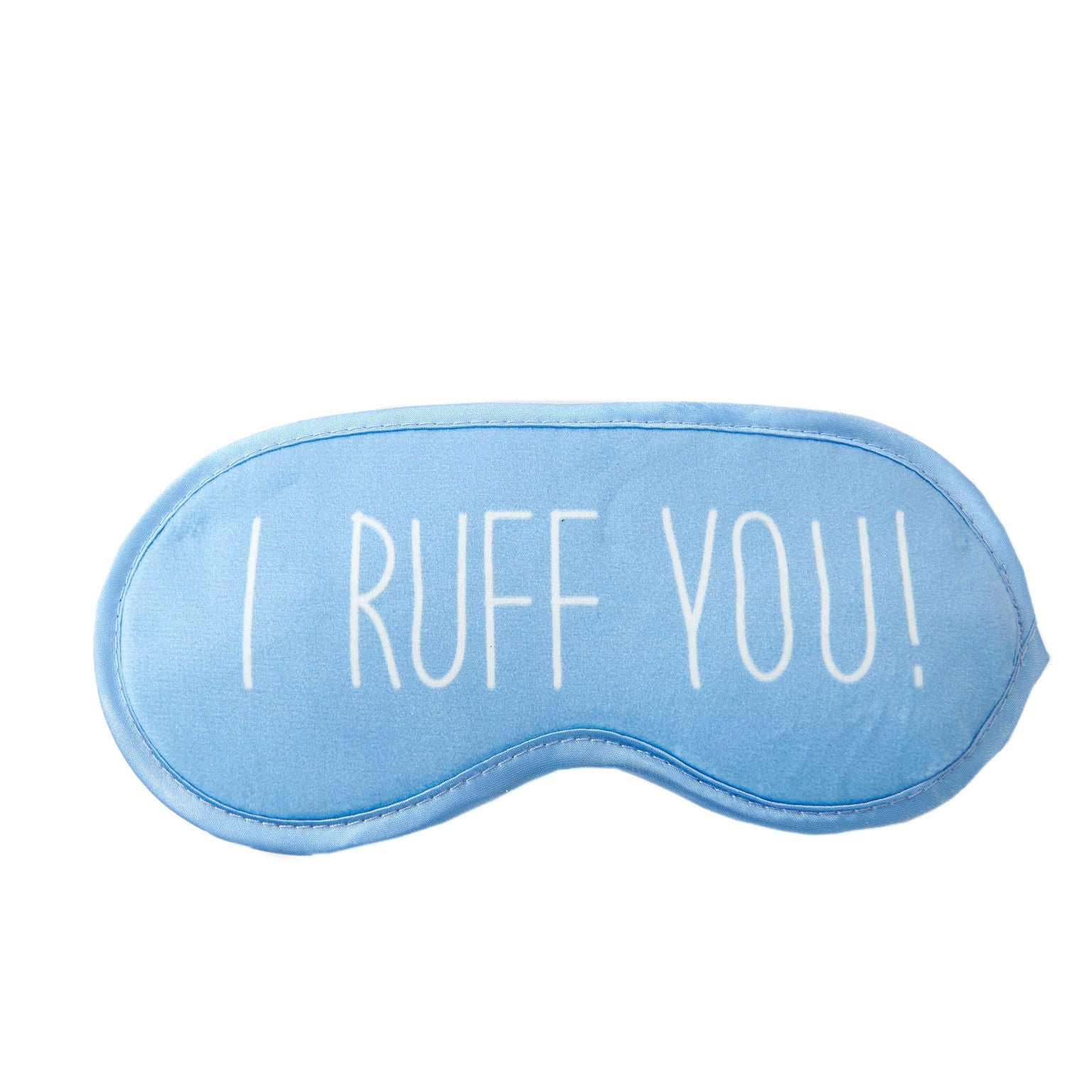 Bon Voyage® 4-Piece Travel Set: Memory Foam Pillow, Eye Mask, Luggage Tag, Ear Plugs - Dog Theme