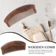 thumbnail image 3 of FENGGUIQU Peine De Negro De Madera Para Masaje Capilar Y Estilizado Cuidado Del, 3 of 8