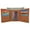 Tan, variant on Slim Men's RFID Security Blocking Slim Trifold Credit Card ID Leather Wallet