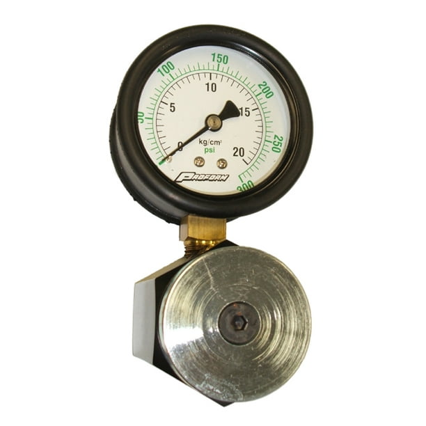 Spring outlet pressure tester