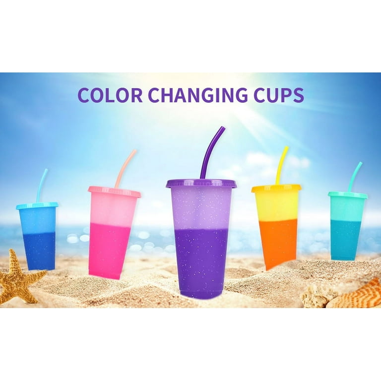  2 Pcs Kids Cups with Straw and Lid, Toddler Smoothie Cup Spill  Proof Vacuum Stainless Steel Insulated Tumbler for Boys, Powder Coated Baby Child  Cup + BPA Free Lids +