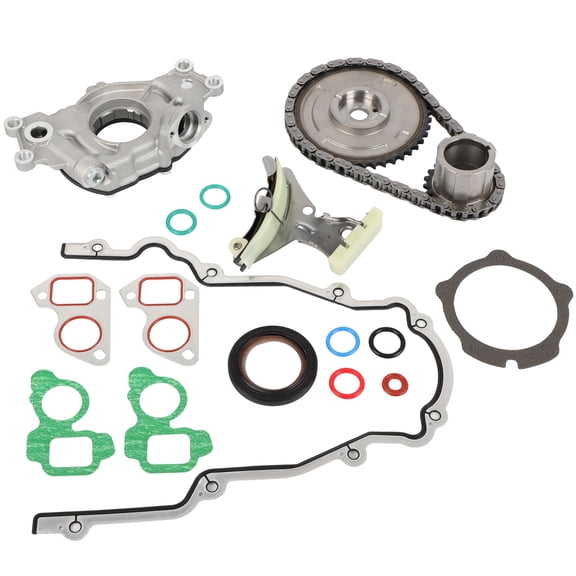 CCIYU Engine Timing Chain Kit Compitiable for Buick,for Cadillac,for Chevrolet,for GMC,for Hummer,for Pontiac,for Saab 4.8L,5.3L,6.0L,6.2L TCS45993,TS13227