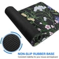 thumbnail image 4 of Garden Flowers Design Mouse Mat - Soft, Cute, Portable, Non-Slip Rubber Base for Stability, Easy Slide, Resistant to Splashes, Ideal for Computers, Personalized Style, 31.5x11.8 Inch, 4 of 7