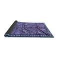 thumbnail image 2 of Ahgly Company Indoor Round Animal Blue Traditional Area Rugs, 8' Round, 2 of 4