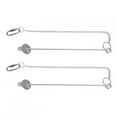 thumbnail image 1 of 2PCS Pet Chicken Stainless Steel Fruit Vegetable Corn Fork Cock Foraging Food Tool, 1 of 6
