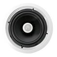 thumbnail image 4 of Pyle 8” Ceiling Wall Mount - Pair Of 2-Way Midbass Woofer Speaker Directable 1” Titanium Dome Tweeter Flush Design W/ 55Hz-22kHz Frequency Response & 300 Watts Peak Easy Installation - Pyle PDIC80, 4 of 8