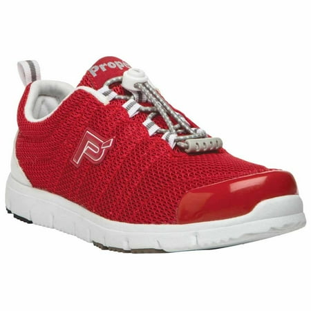 Women's Propet TRAVEL WALKER Sneakers RED 9.5 (2E)