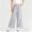 #285-Gray, variant on Kids Casual Wide Leg Pants Elastic Waist with Rivet Detail and Side Pockets for Girls Daily Wear Black 4 Years Gifts for Father