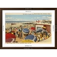 thumbnail image 5 of Art.com Stewart Beach Park, Galveston, Texas Art Print, Brown Frame Wall Art, 44" x 32", 5 of 5